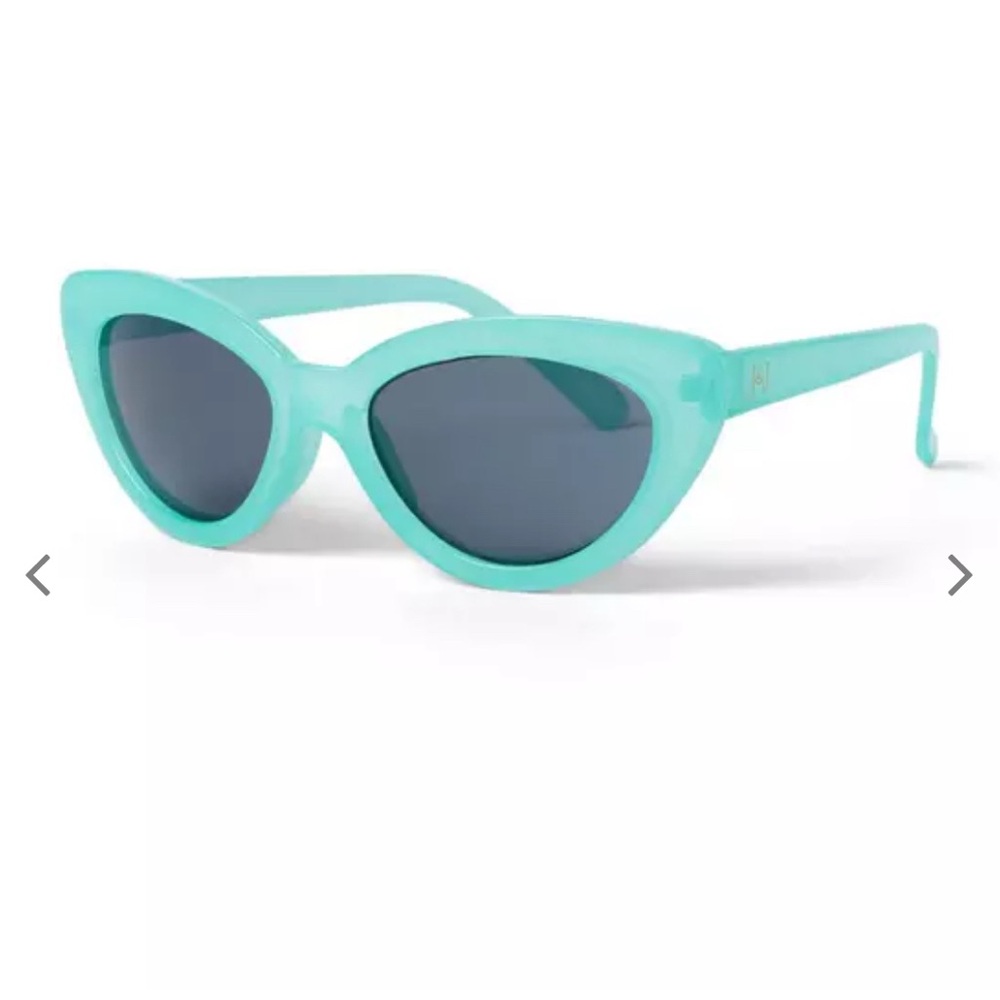 *NWT* Janie and Jack cat eye sunglasses teal